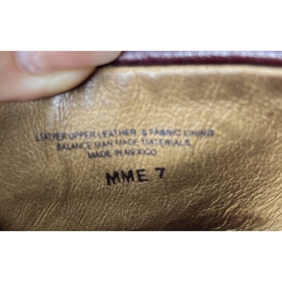 Sofft Gila Clogs Mules Women 9 Eu 40.5 Red Leather Studded Heels Slip Shoes On - Picture 11 of 11